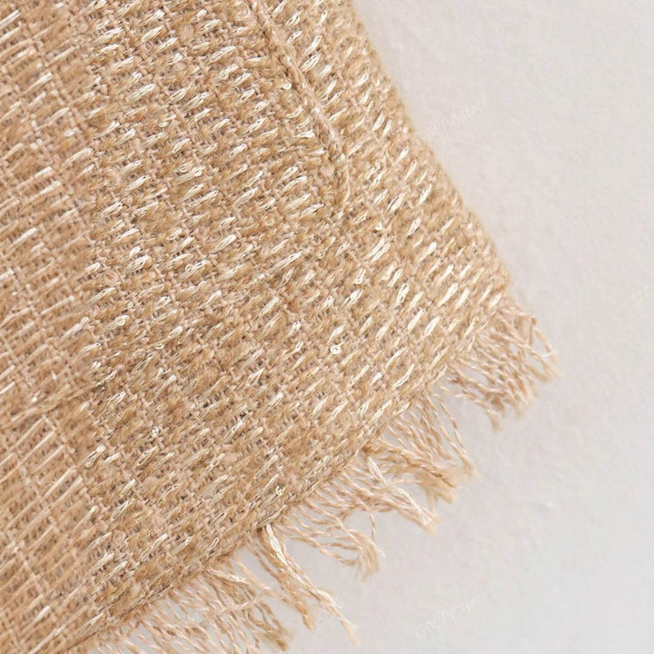 Damernas eleganta tweedjacka med strukturerade detaljer Mirla-Eva Jonsson