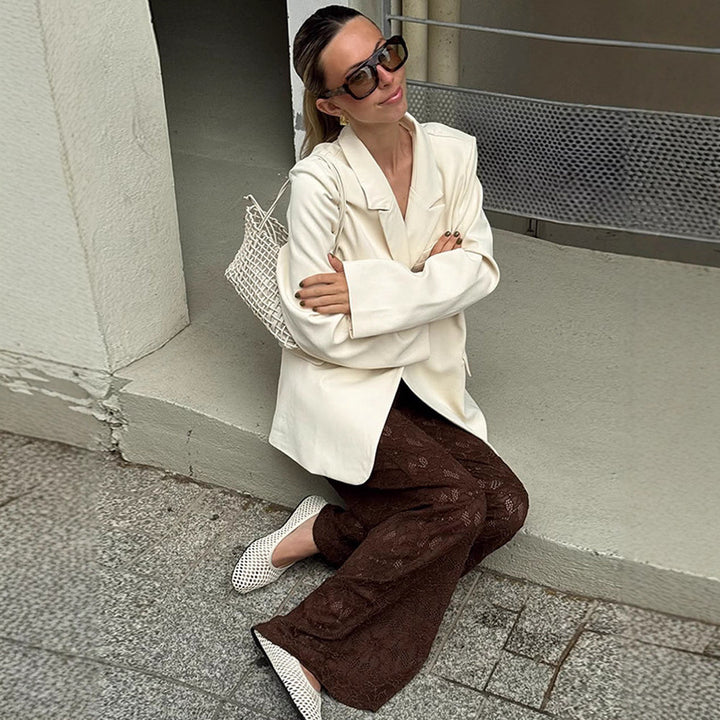 Damernas eleganta vida spetsbyxor Eva Jonsson-Eva Jonsson