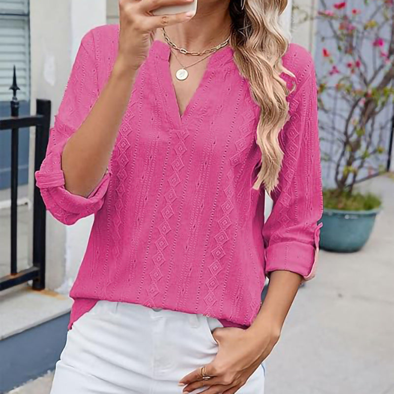 Damernas fina vävda blus Mirla-Eva Jonsson