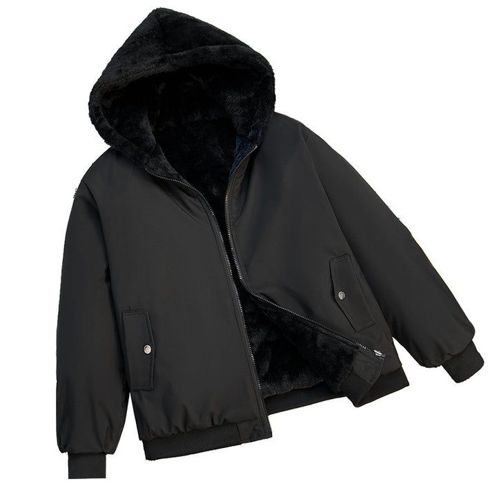 Damernas fleecefodrad hoodie med vändalternativ Mirla-Eva Jonsson