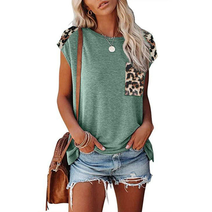 Damernas fritid T-shirt med djurmotiv och bekväm skärning Mirla-Eva Jonsson