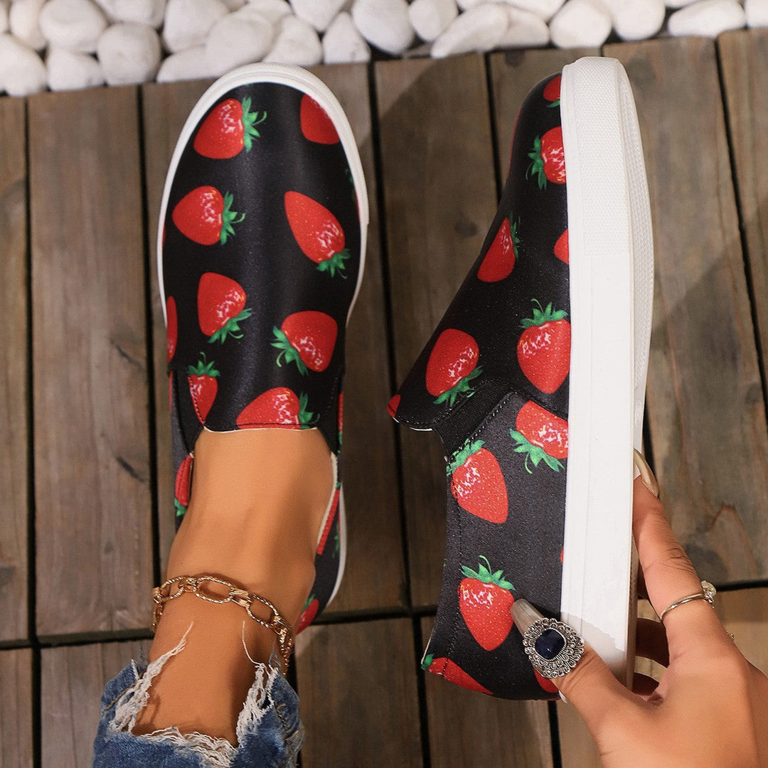 Damernas fritids-sneakers med sportigt motiv Mirla-Eva Jonsson