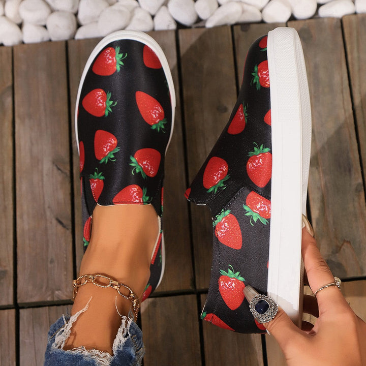 Damernas fritids-sneakers med sportigt motiv Mirla-Eva Jonsson