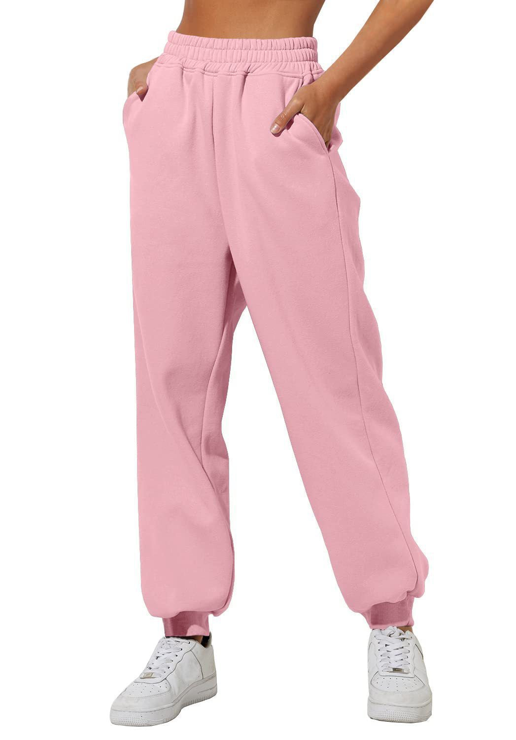 Damernas fritidsjoggingbyxor med elastisk midja och praktiska fickor Mirla-Eva Jonsson