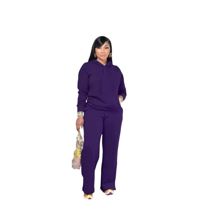 Damernas högkvalitativa sweatshirts och pluderbyxor set Eva Jonsson-Eva Jonsson