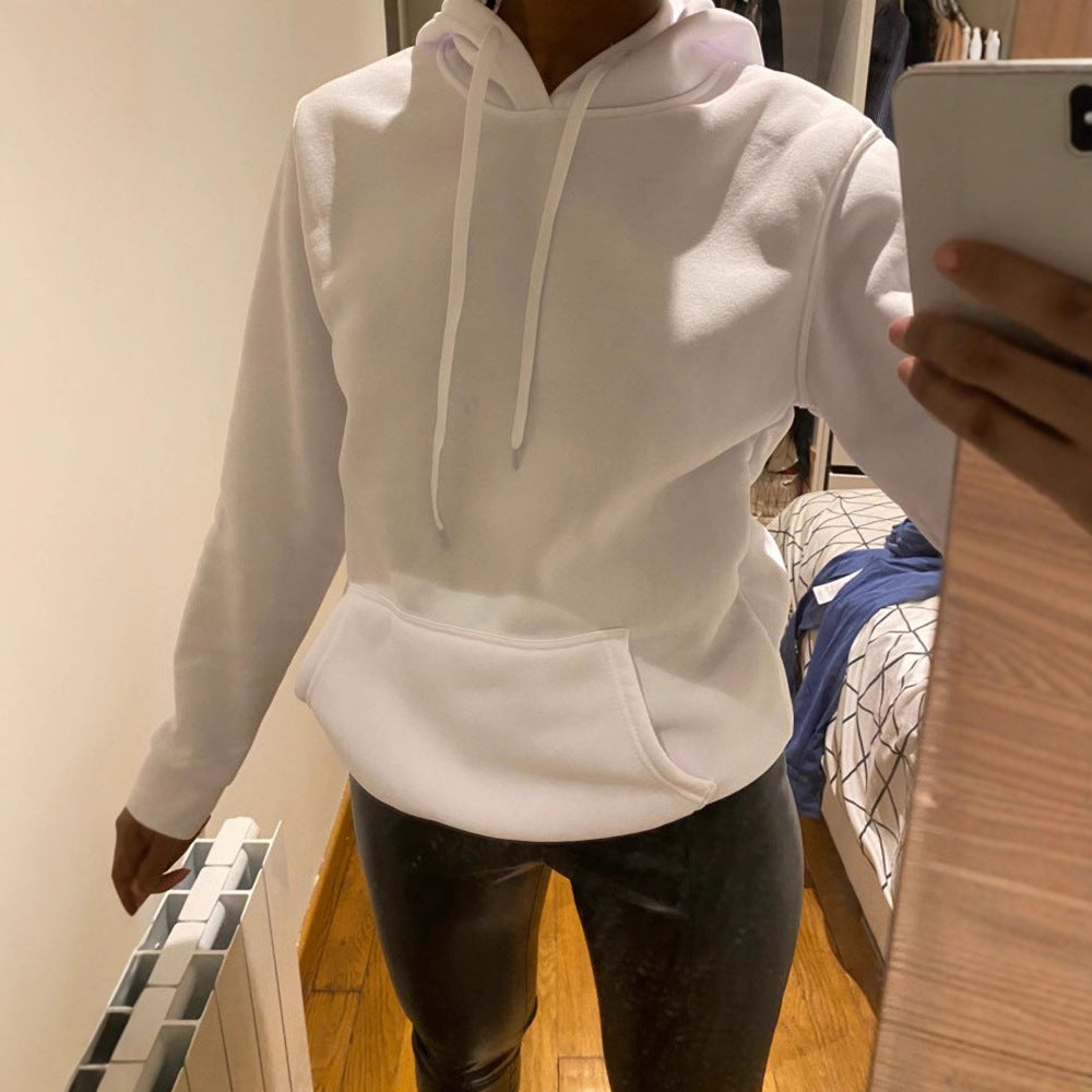 Damernas hooded sweatshirt med känguruficka Mirla-Eva Jonsson