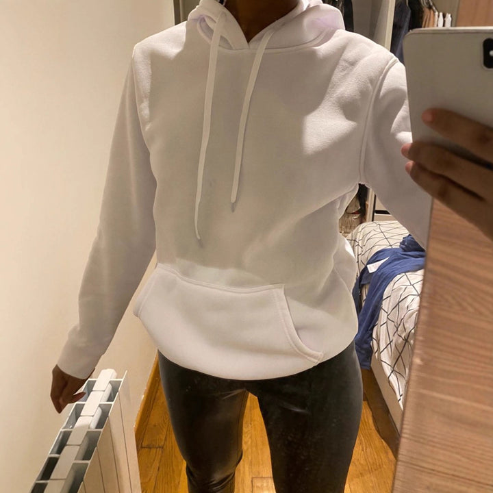 Damernas hooded sweatshirt med känguruficka Mirla-Eva Jonsson