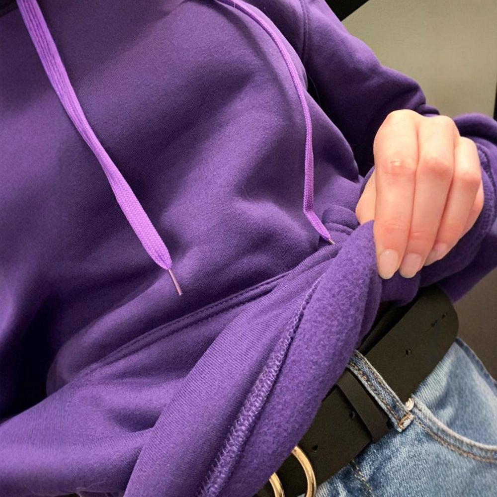 Damernas hooded sweatshirt med känguruficka Mirla-Eva Jonsson