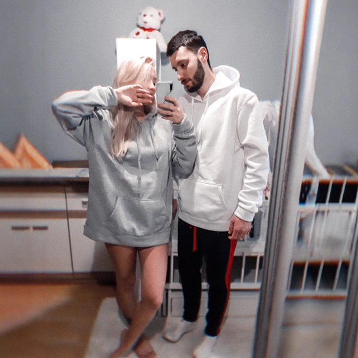 Damernas hooded sweatshirt med känguruficka Mirla-Eva Jonsson