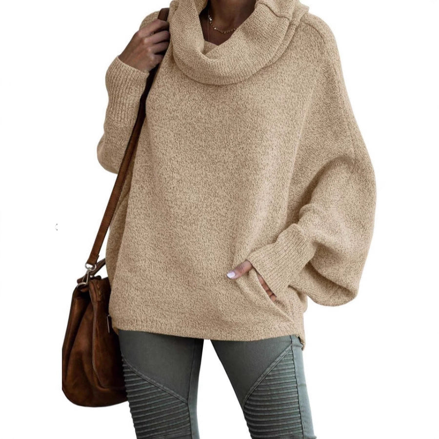 Damernas hoodie av mysigt stickat Eva Jonsson-Eva Jonsson