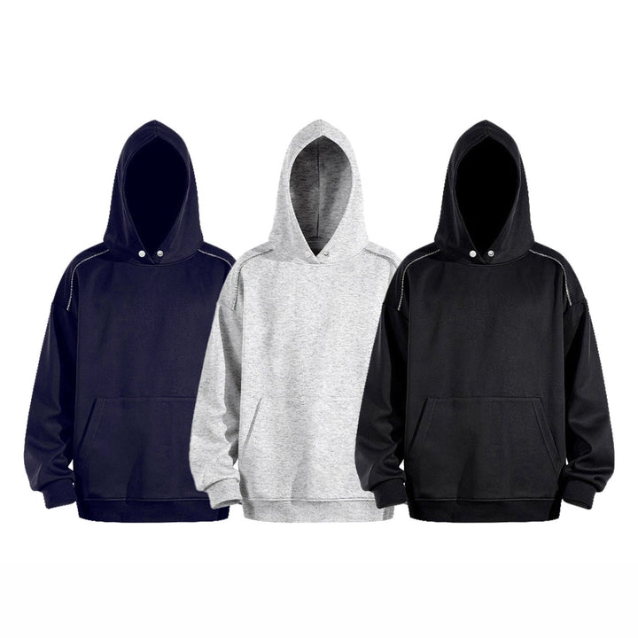 Damernas hoodie i mjuk fleece med praktiska fickor Mirla-Eva Jonsson