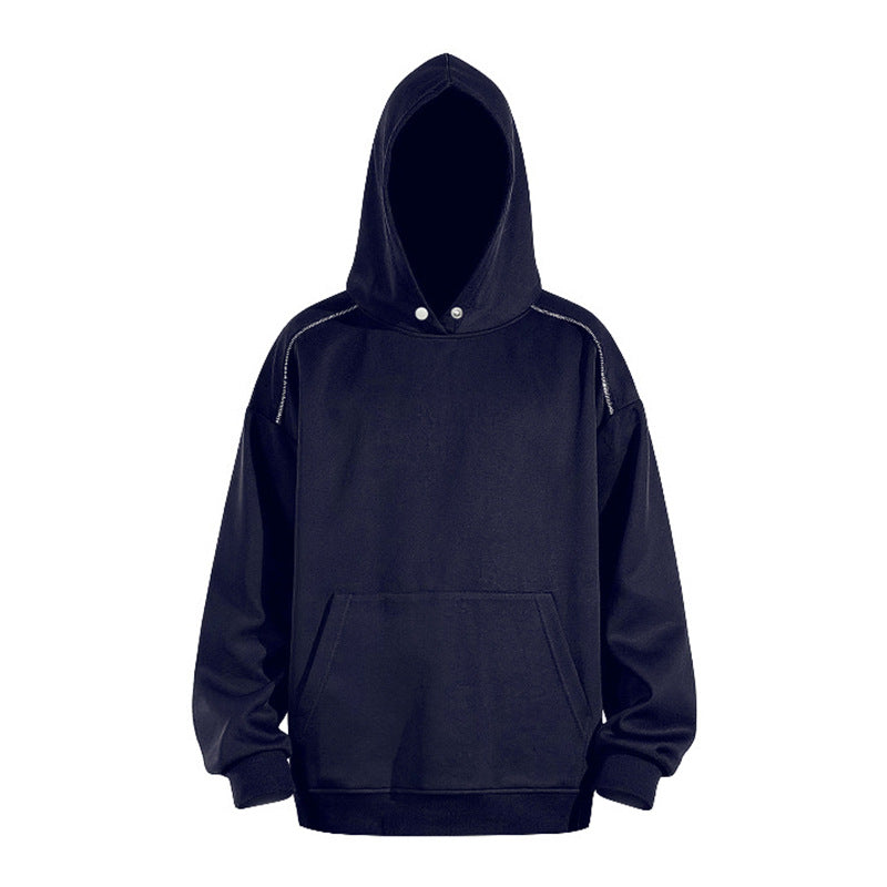 Damernas hoodie i mjuk fleece med praktiska fickor Mirla-Eva Jonsson