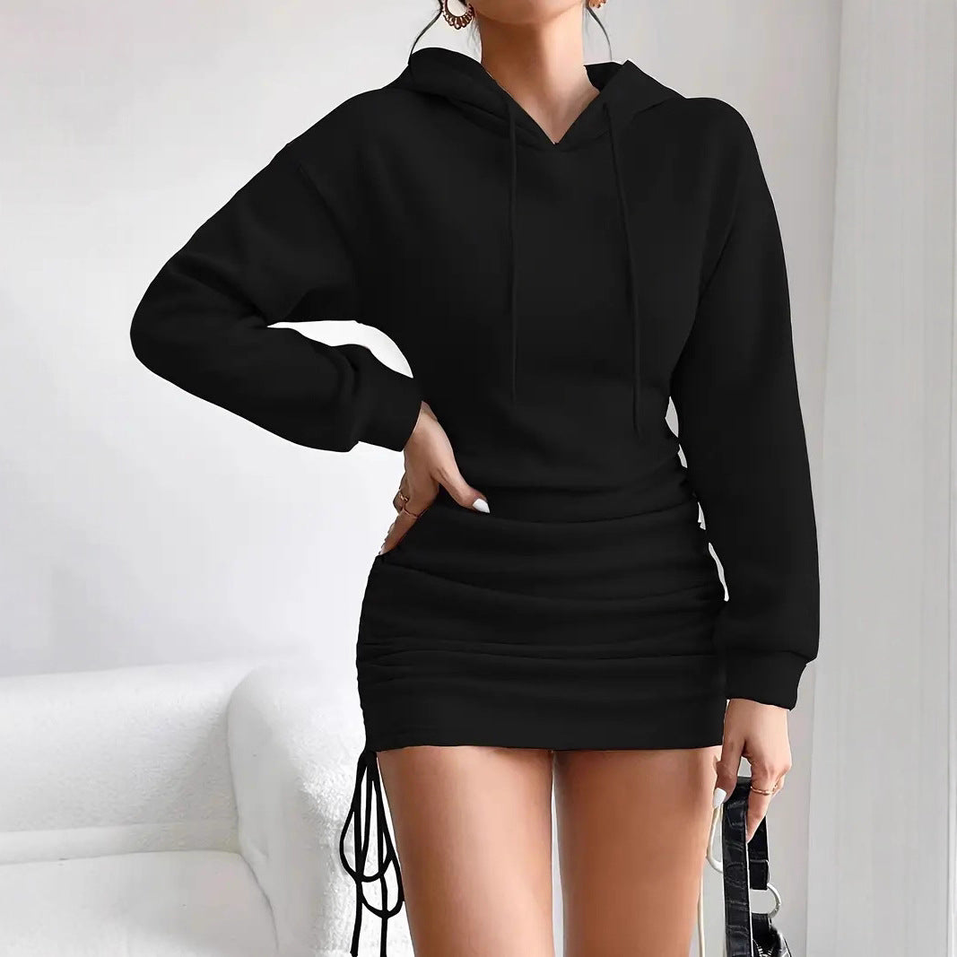 Damernas hoodie-klänning Eva Jonsson-Eva Jonsson
