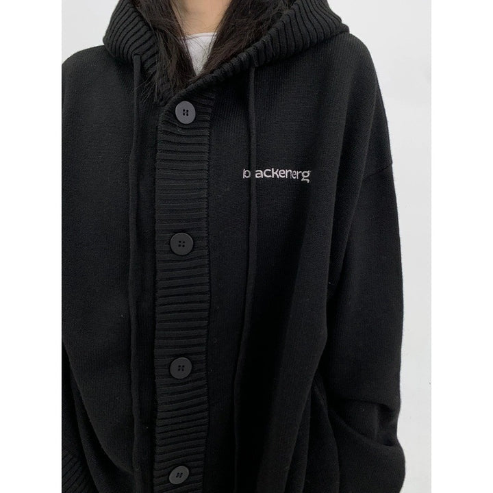 Damernas hoodie med knapplås Mirla-Eva Jonsson