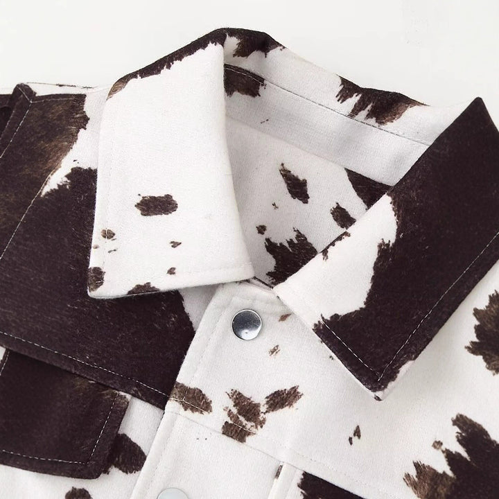Damernas jeansjacka i modernt nötkreatursdesign Mirla-Eva Jonsson