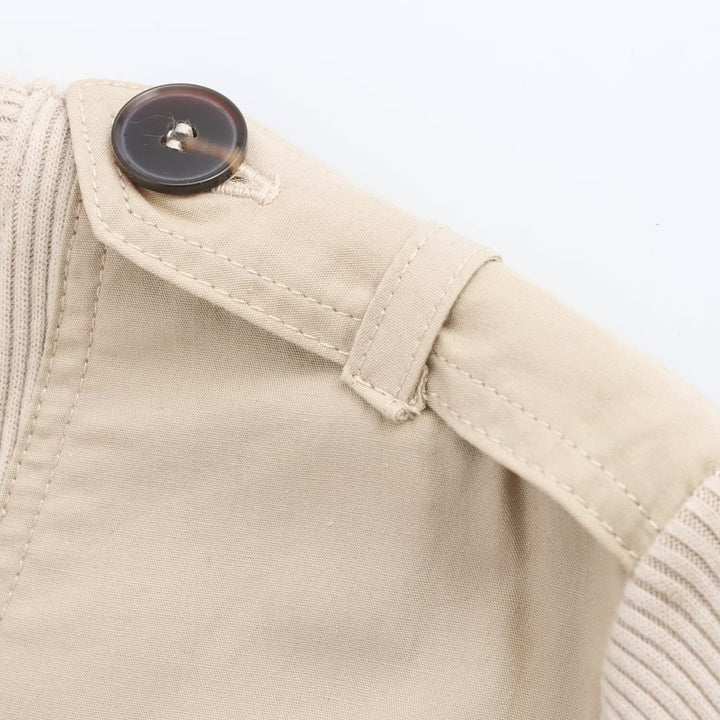 Damernas långärmad klänning med dekorativt bälte och axeldetaljer Eva Jonsson-Eva Jonsson