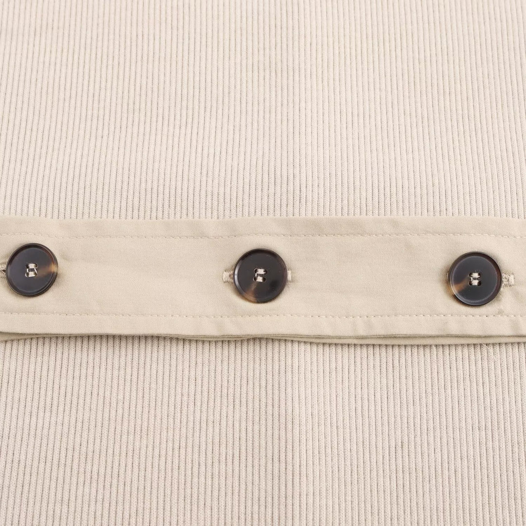 Damernas långärmad klänning med dekorativt bälte och axeldetaljer Eva Jonsson-Eva Jonsson