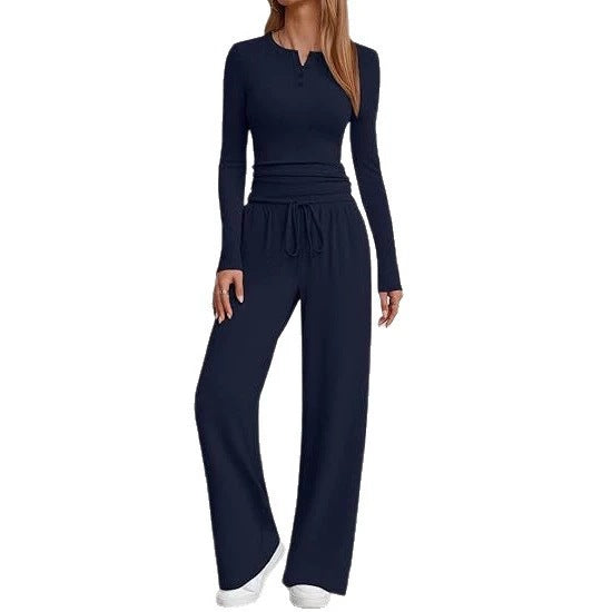 Damernas långärmad lounge-set med justerbar midjestropp Eva Jonsson-Eva Jonsson