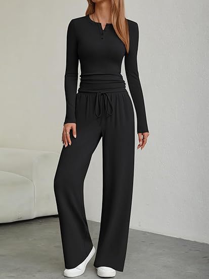 Damernas långärmad lounge-set med justerbar midjestropp Eva Jonsson-Eva Jonsson