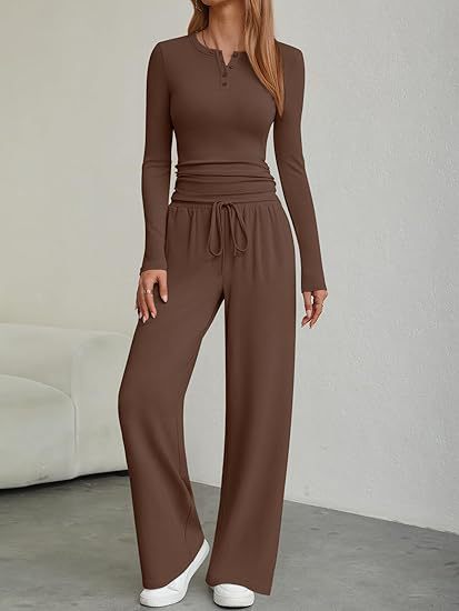 Damernas långärmad lounge-set med justerbar midjestropp Eva Jonsson-Eva Jonsson