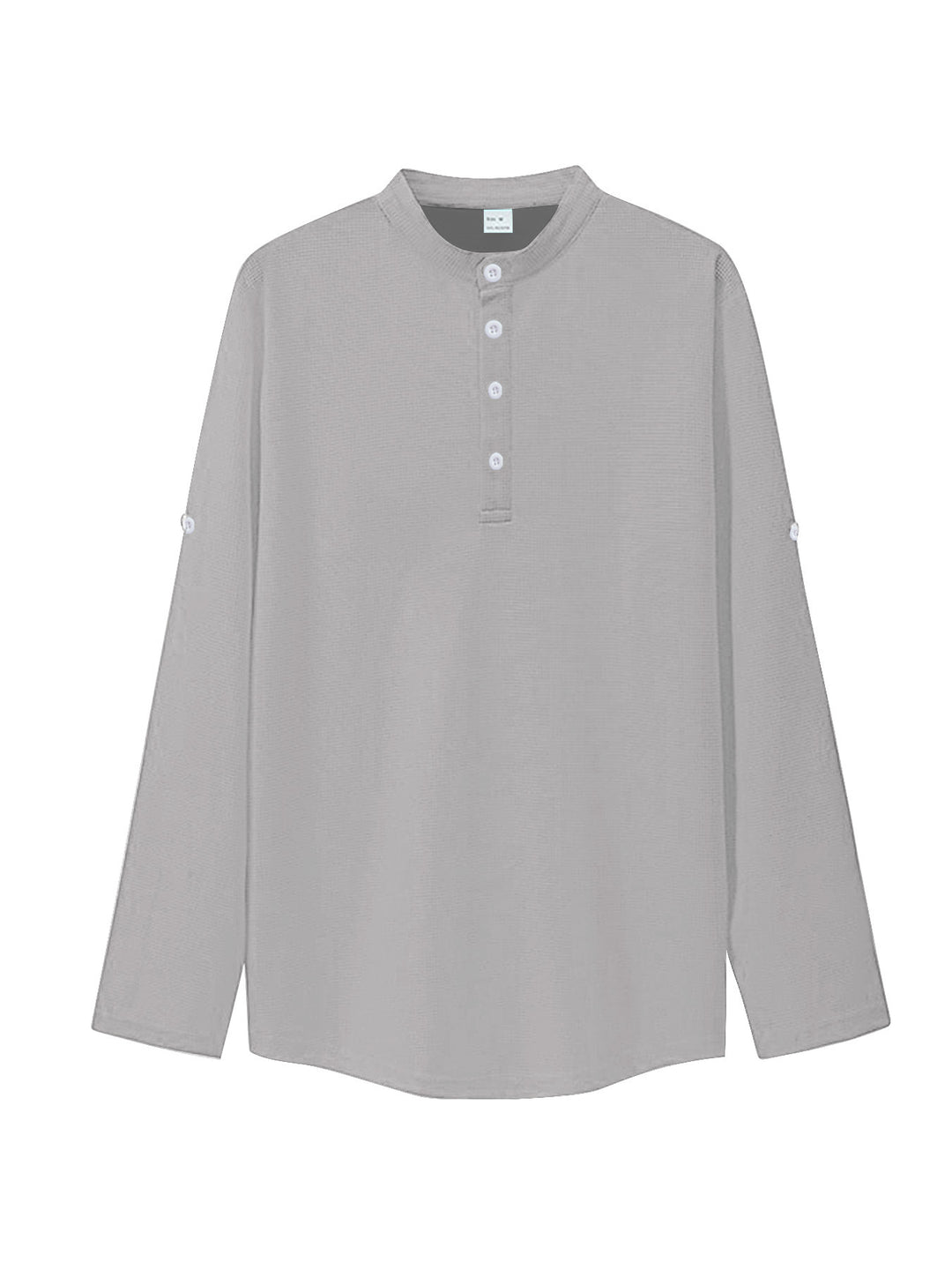 Damernas långärmad skjorta med strukturerad krage och knapplista Eva Jonsson-Eva Jonsson