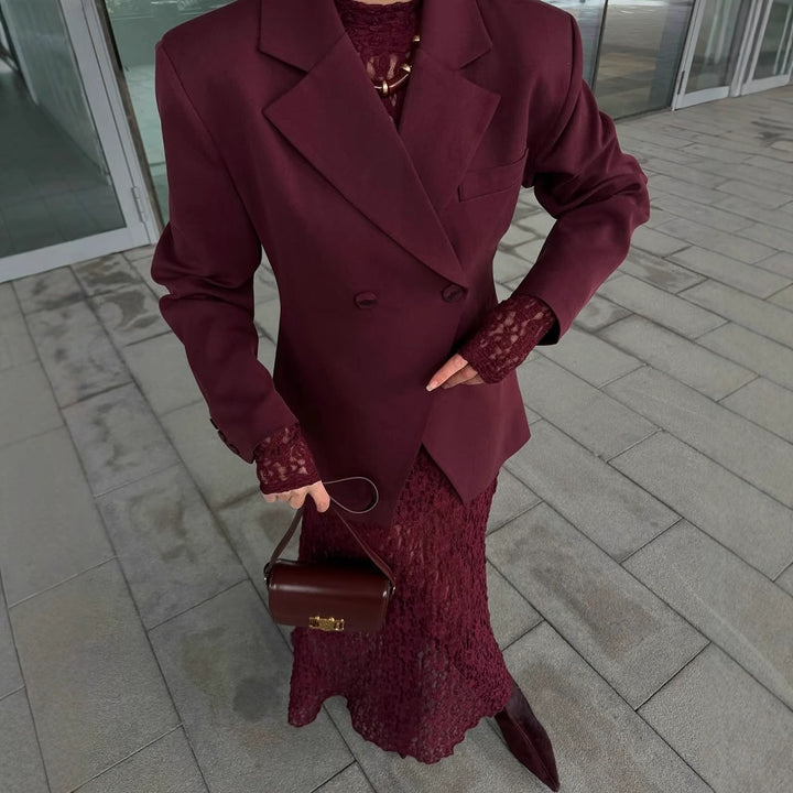 Damernas långärmad spetsklänning Eva Jonsson-Eva Jonsson