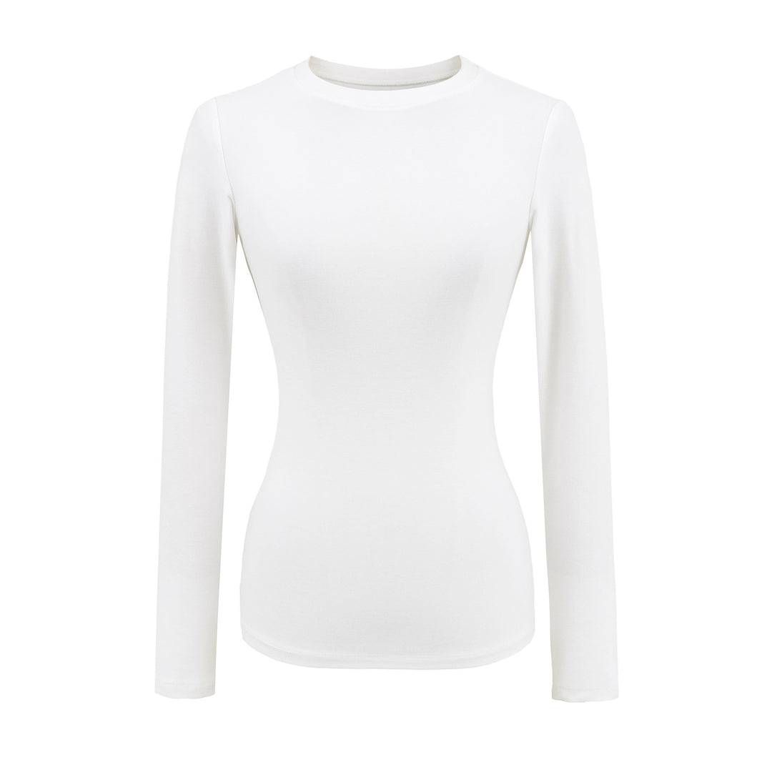 Damernas långärmad tröja med figurnära skärning Eva Jonsson-Eva Jonsson