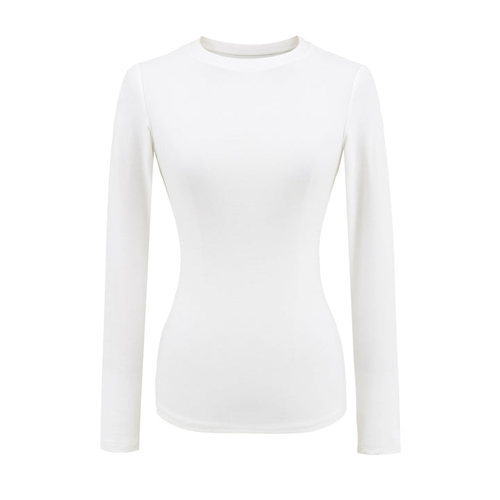 Damernas långärmad tröja med figurnära skärning Eva Jonsson-Eva Jonsson