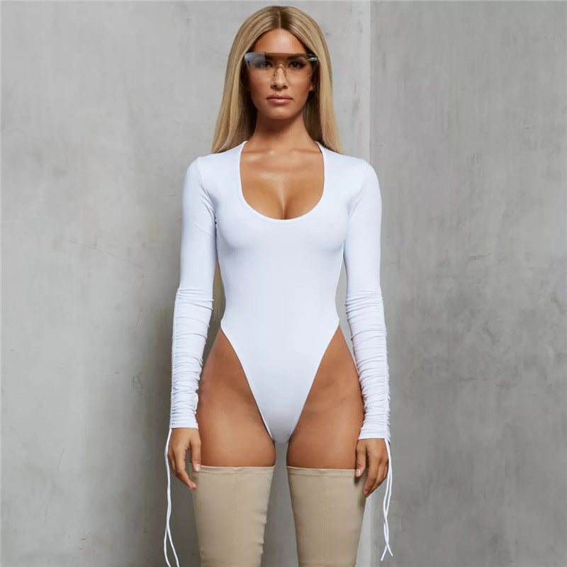 Damernas långärmade bodysuit Eva Jonsson-Eva Jonsson