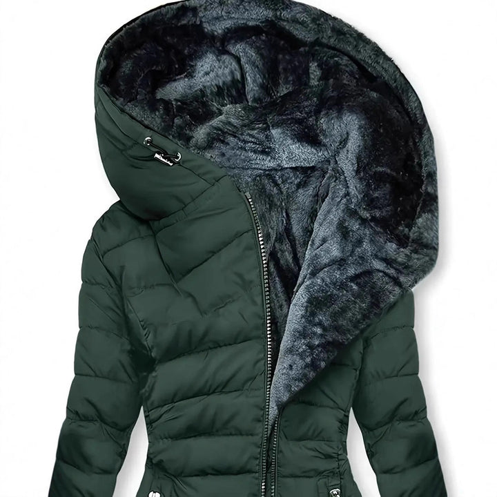 Damernas långvarig vinterjacka med mjukt foder Eva Jonsson-Eva Jonsson