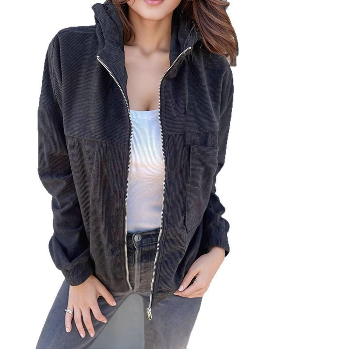 Damernas lätta kordjacka med praktiska fickor Eva Jonsson-Eva Jonsson