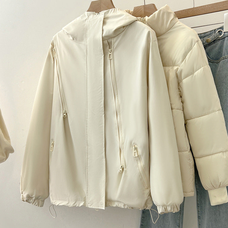 Damernas lätta övergångsjacka med justerbar huva och praktiska fickor Eva Jonsson-Eva Jonsson