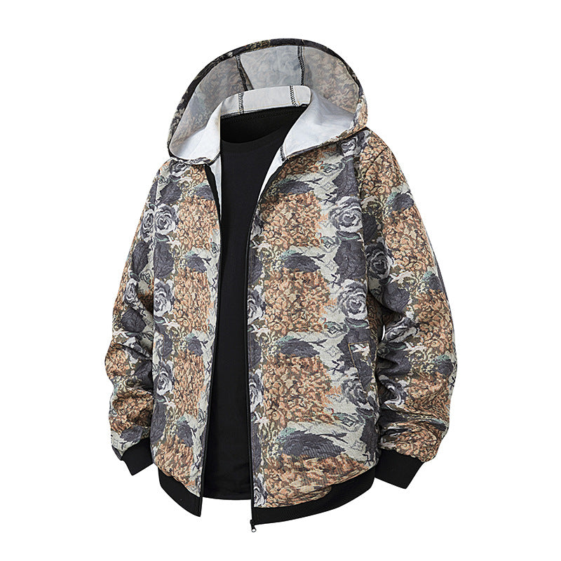 Damernas lätta vindjacka med färgglad mönster och andningsbara egenskaper Eva Jonsson-Eva Jonsson