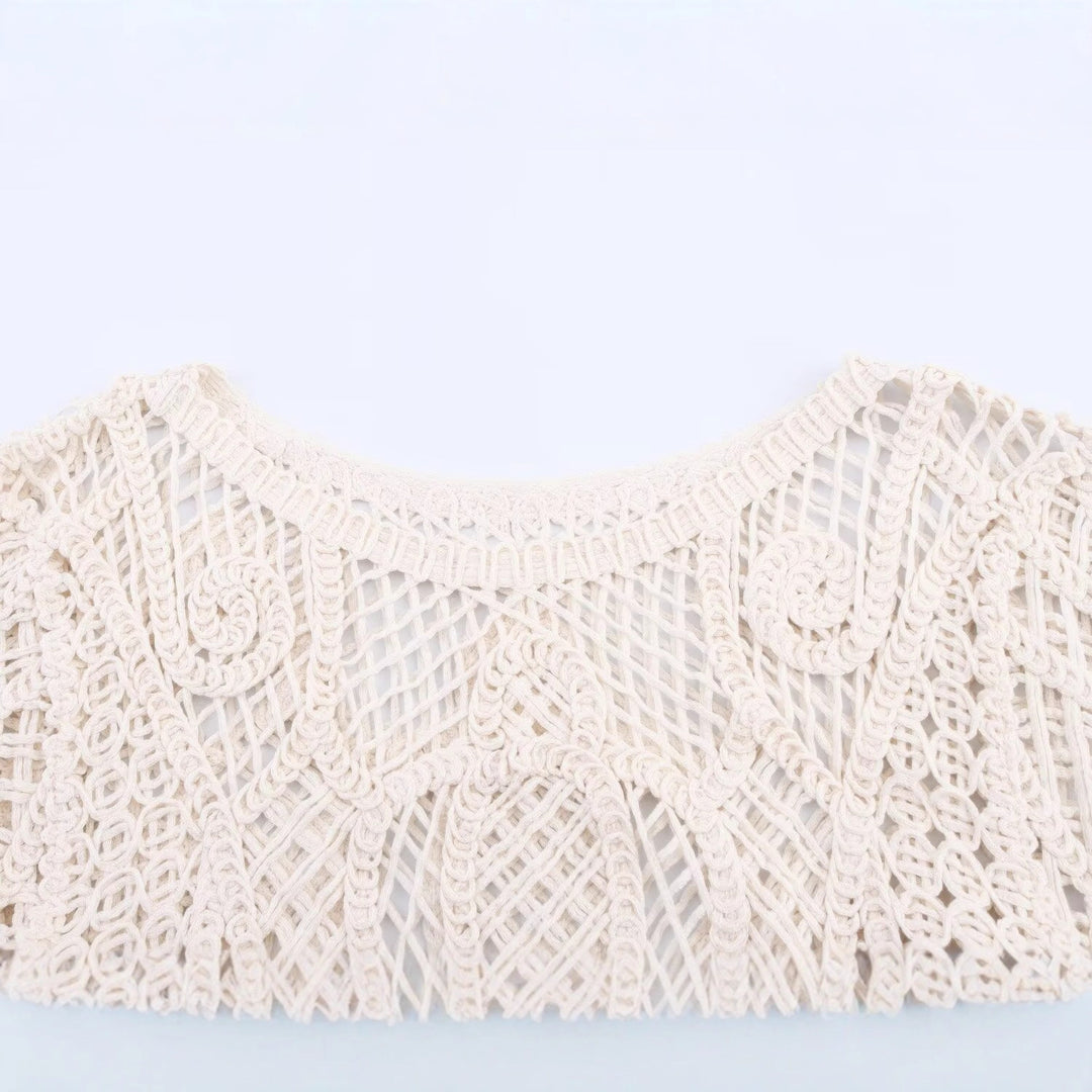 Damernas lätta virkad topp Eva Jonsson-Eva Jonsson