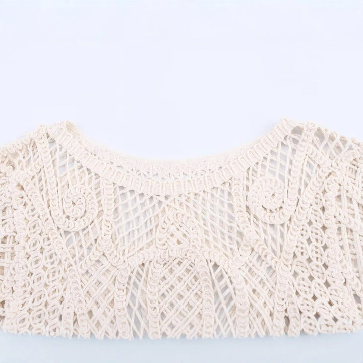 Damernas lätta virkad topp Eva Jonsson-Eva Jonsson