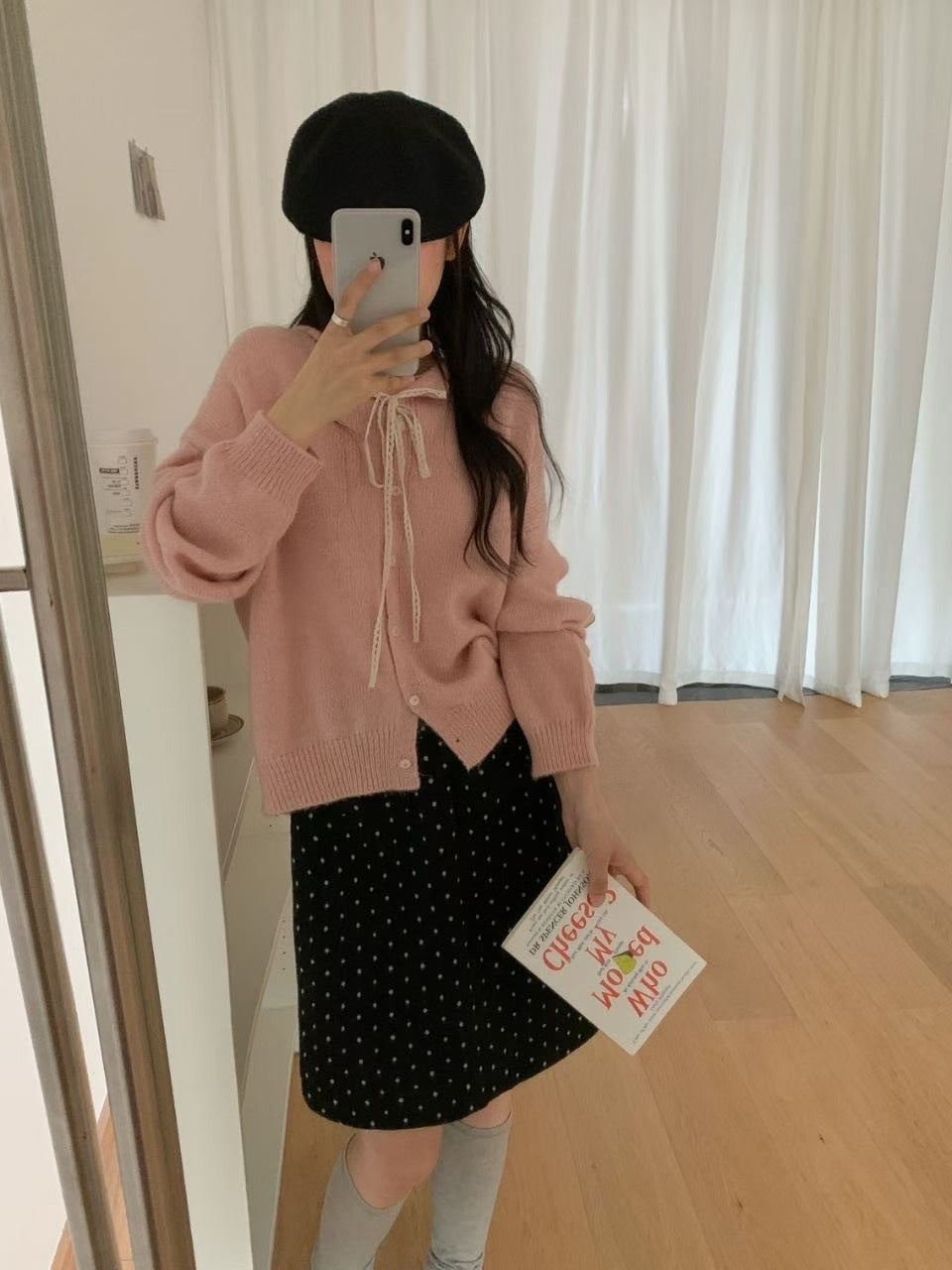 Damernas lekfulla kofta med slöjdprydnad Eva Jonsson-Eva Jonsson