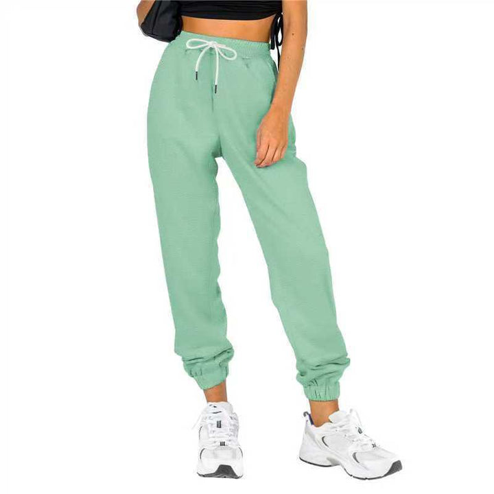 Damernas lösa joggingsbyxor med dragsko och mudd Eva Jonsson-Eva Jonsson