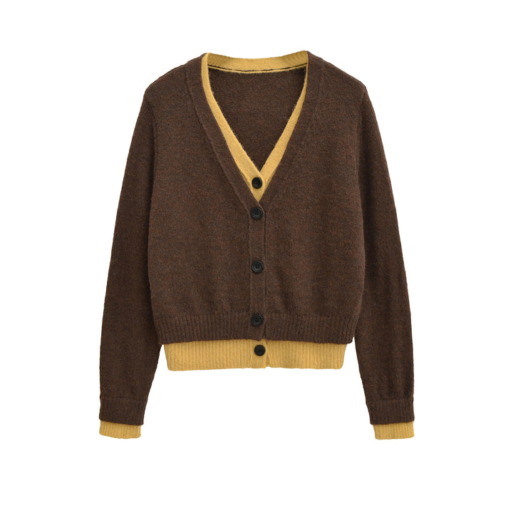 Damernas lösa stickad cardigan Mirla-Eva Jonsson