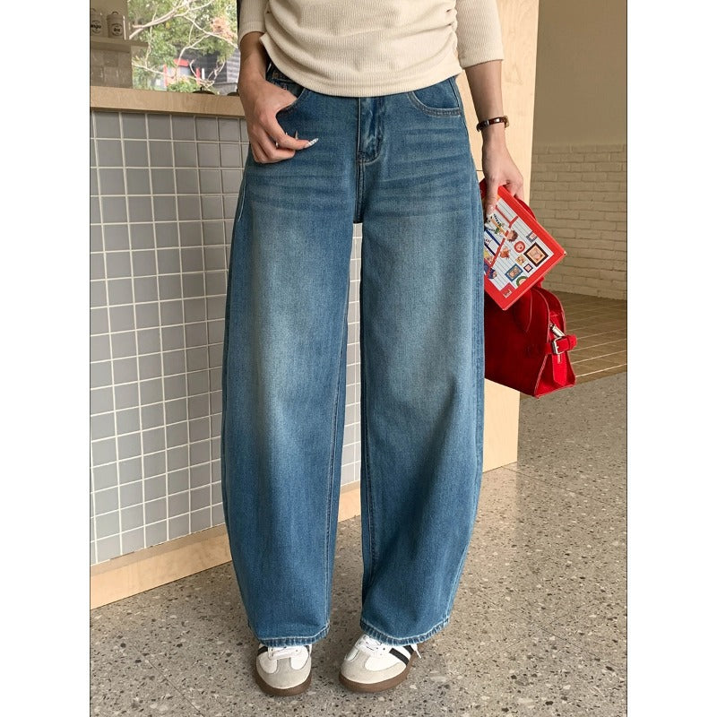 Damernas löst sittande denimbyxor Mirla-Eva Jonsson