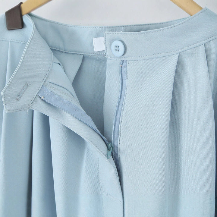 Damernas löst skurna kostymbyxor med elegant plissering Eva Jonsson-Eva Jonsson