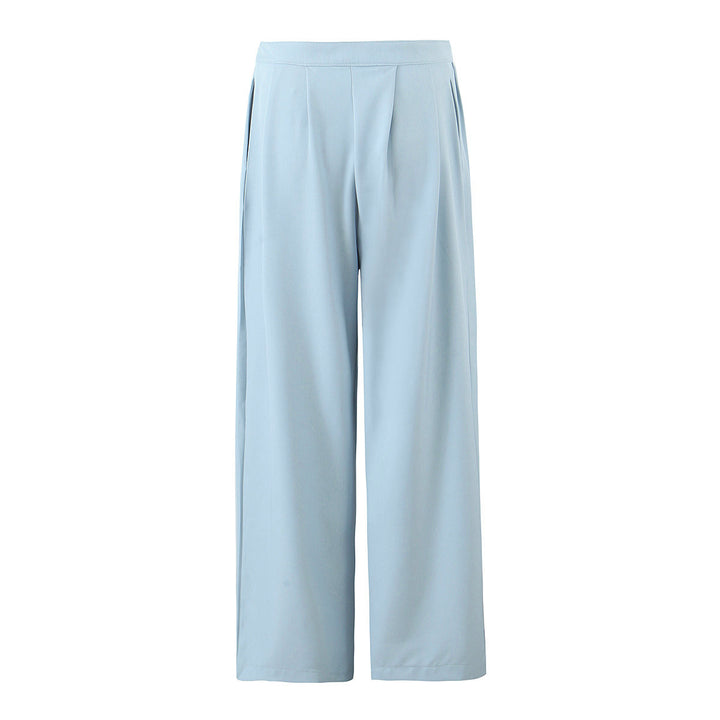 Damernas löst skurna kostymbyxor med elegant plissering Eva Jonsson-Eva Jonsson