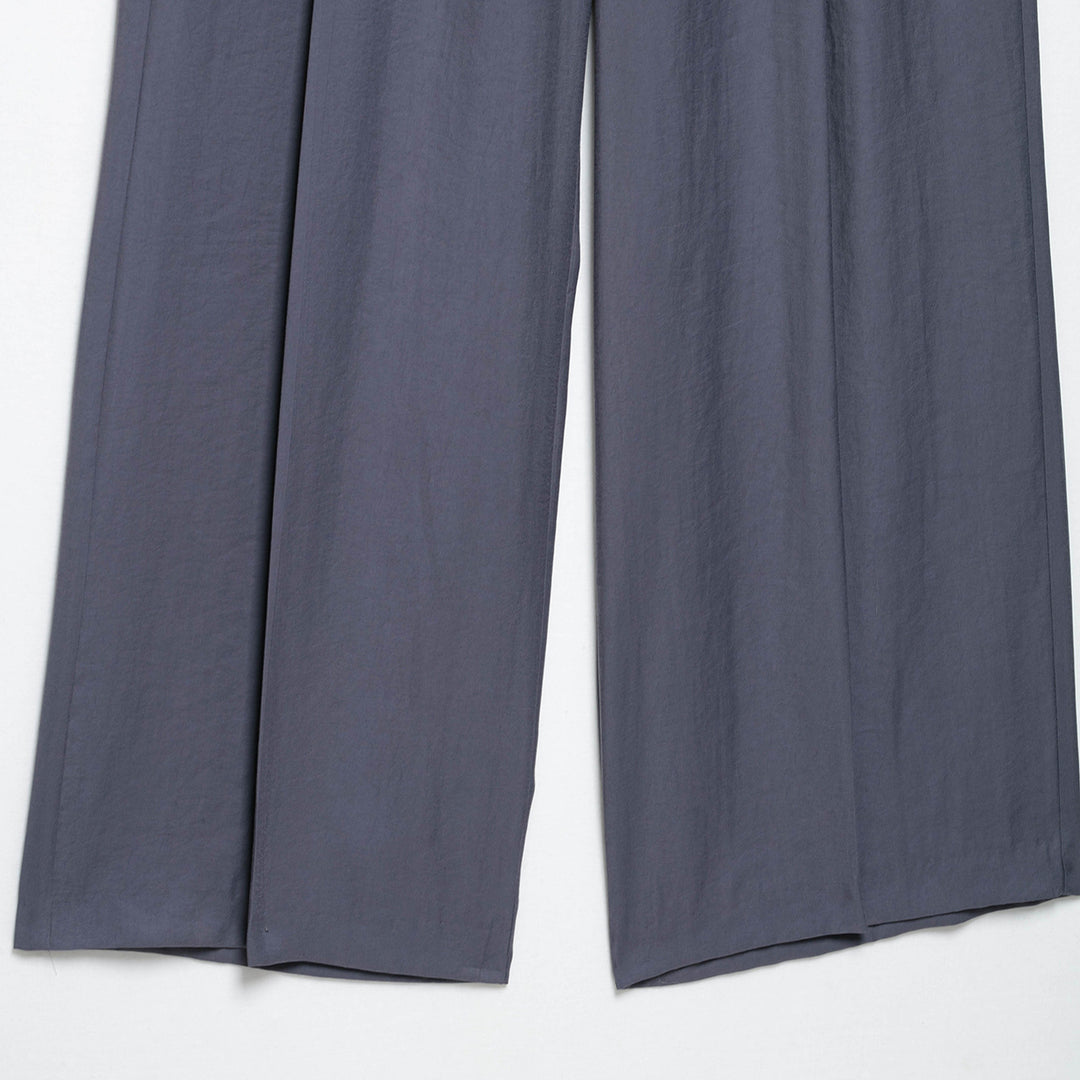 Damernas löst skurna palazzo-byxor med elastisk midja Eva Jonsson-Eva Jonsson