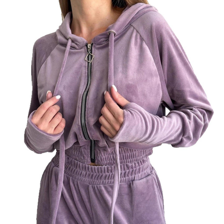 Damernas loungewear-set med praktisk huva och elastiskt midjeband Eva Jonsson-Eva Jonsson