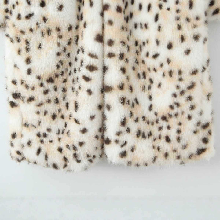 Damernas lyxiga konstpäls-kappa Eva Jonsson-Eva Jonsson