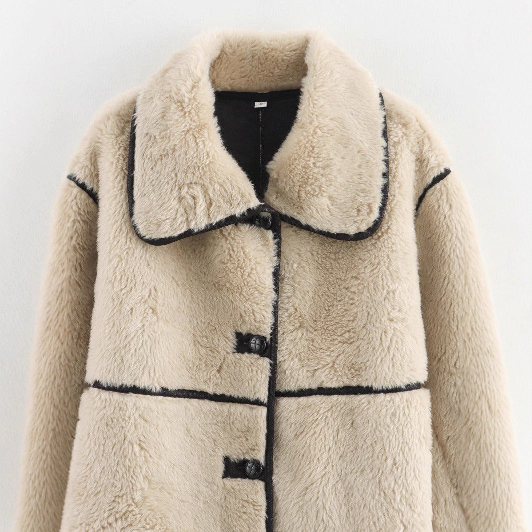 Damernas lyxiga kram-vinterjacka Eva Jonsson-Eva Jonsson