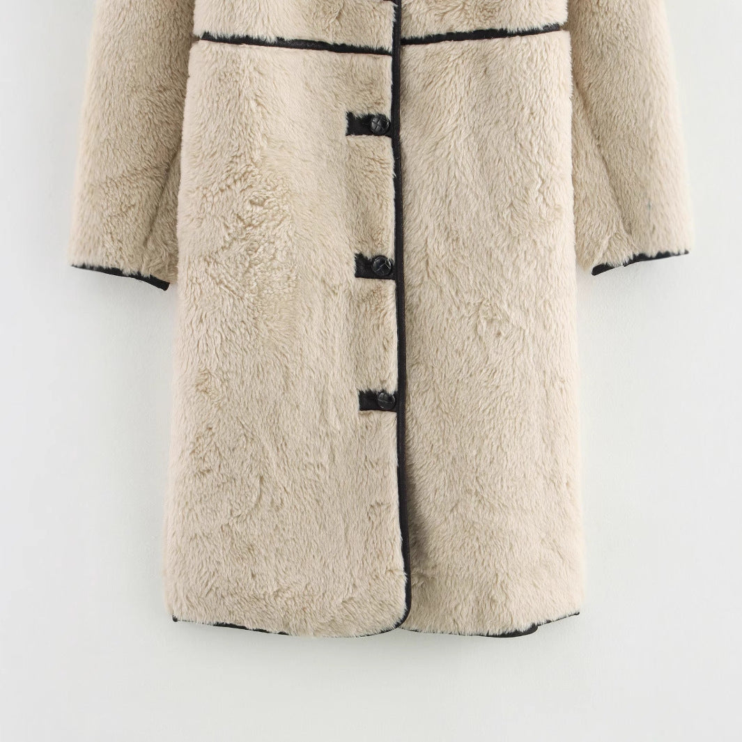 Damernas lyxiga kram-vinterjacka Eva Jonsson-Eva Jonsson