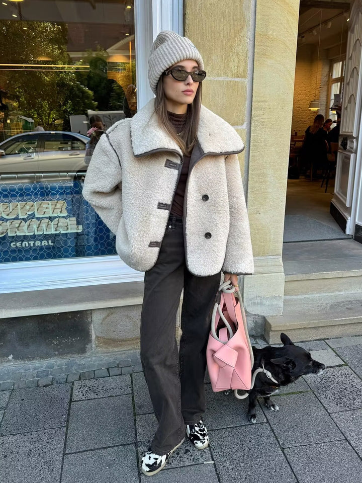 Damernas lyxiga kram-vinterjacka Mirla-Eva Jonsson