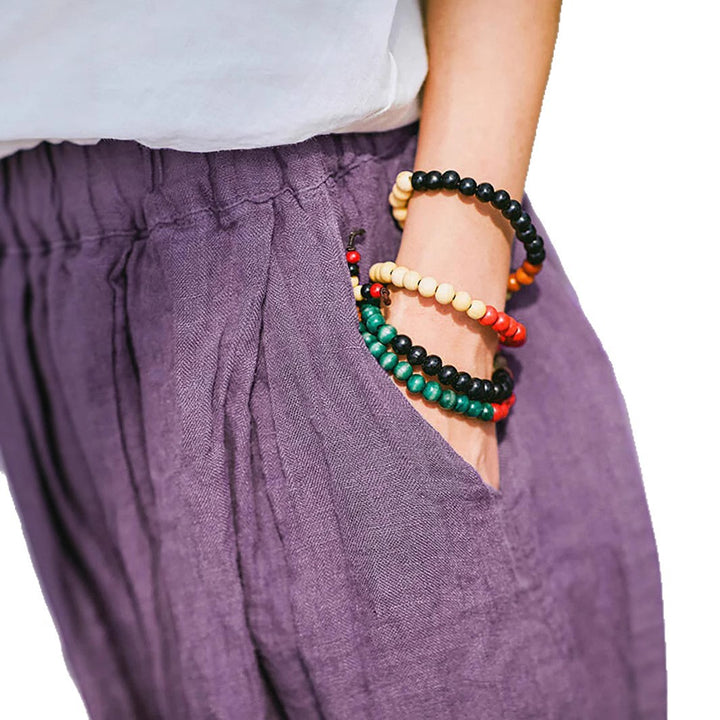 Damernas maxikjol i lätt linne tyg med flytande skärning Eva Jonsson-Eva Jonsson