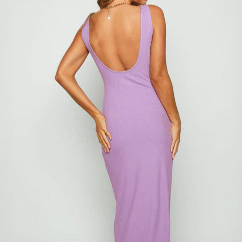 Damernas maxiklänning med innovativt cut-out-design och figurnära överdel Eva Jonsson-Eva Jonsson