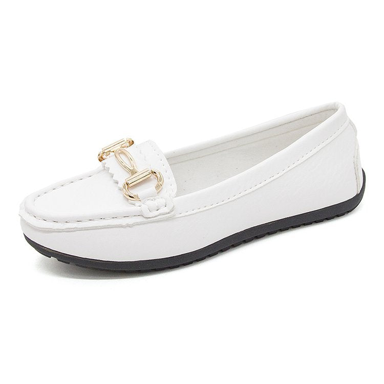 Damernas moccasins med elegant spänne-detalj och markant design Mirla-Eva Jonsson